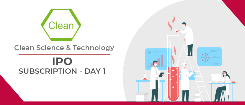 Clean Science & Technology IPO Subscription - Day 1