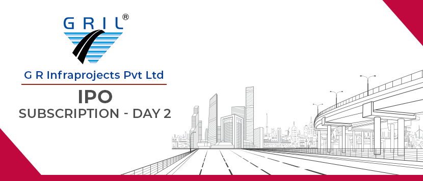 G R Infraprojects IPO subscription Details - Day 2