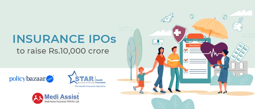 Insurance IPOs to raise Rs.10,000 crore in 2021