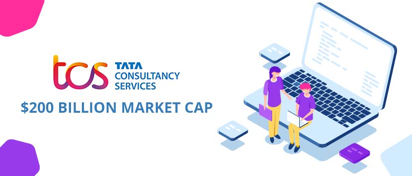 TCS $200 billion market capitalization