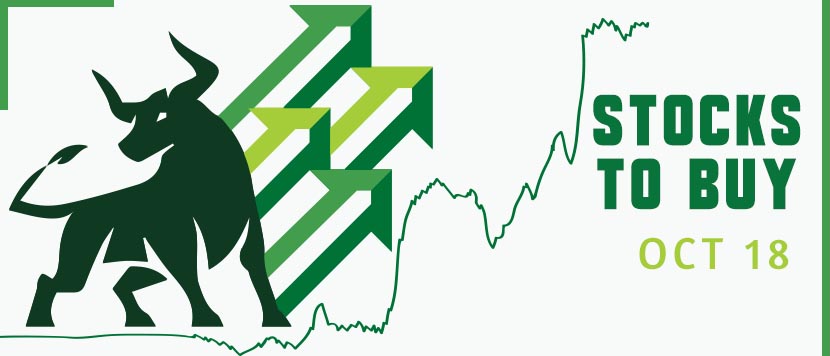 5 Stocks to Buy Today: October 18, 2021