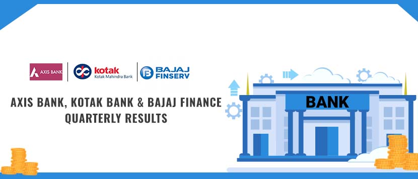 Axis Bank, Kotak Bank and Bajaj Finance Share Q2 Results