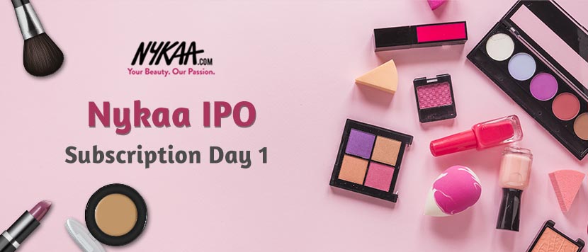 Nykaa IPO - Subscription Day 1