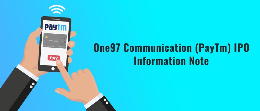 One97 Communications (Paytm) IPO - Information Note