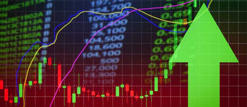 Nifty 50 crosses the psychological level of 18000 mark.