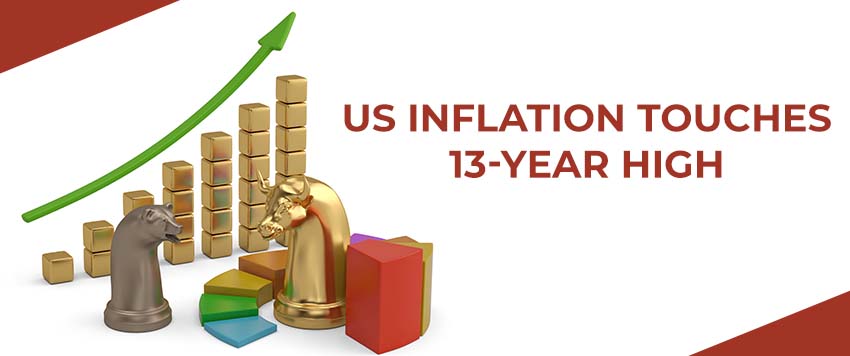 US Inflation Touches 13-year High