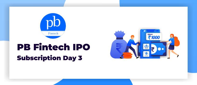 Policybazaar IPO - Subscription Day 3