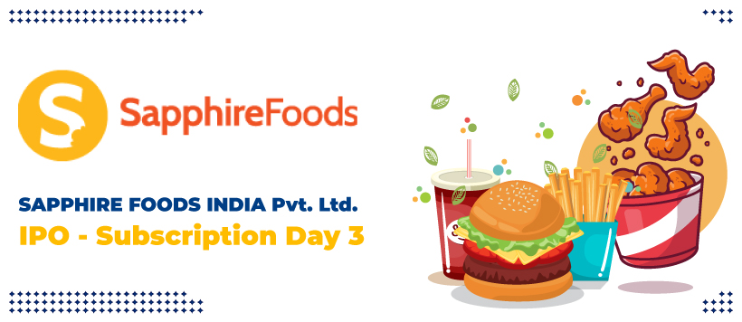 Sapphire Foods India IPO subscription Day-3