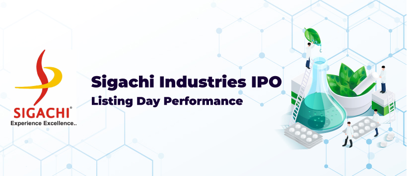 Sigachi Industries IPO - Listing Day Performance