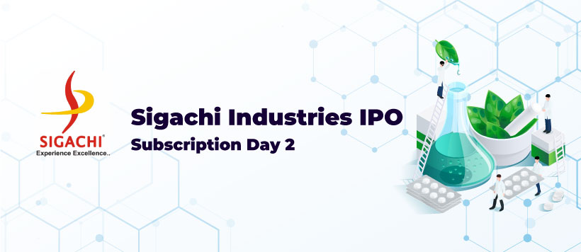 Sigachi Industries Ltd IPO - Subscription Day 2