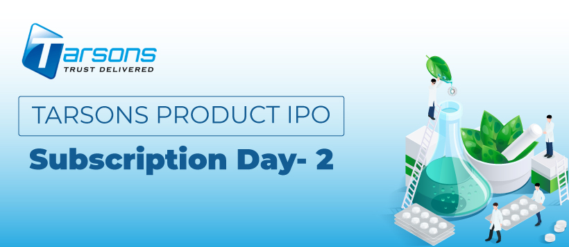 Tarsons Products IPO - Subscription Day 2