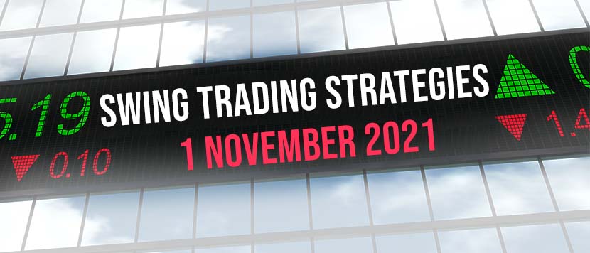 Swing Trading Strategies for the week : November 01, 2021