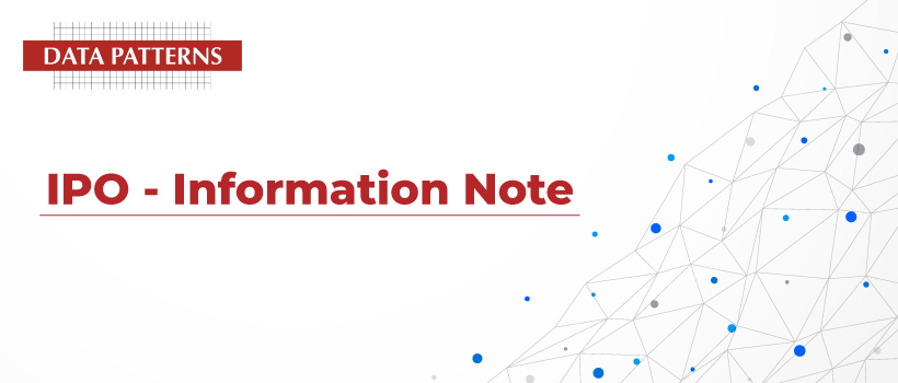 Data Patterns (India) Ltd IPO - Information Note