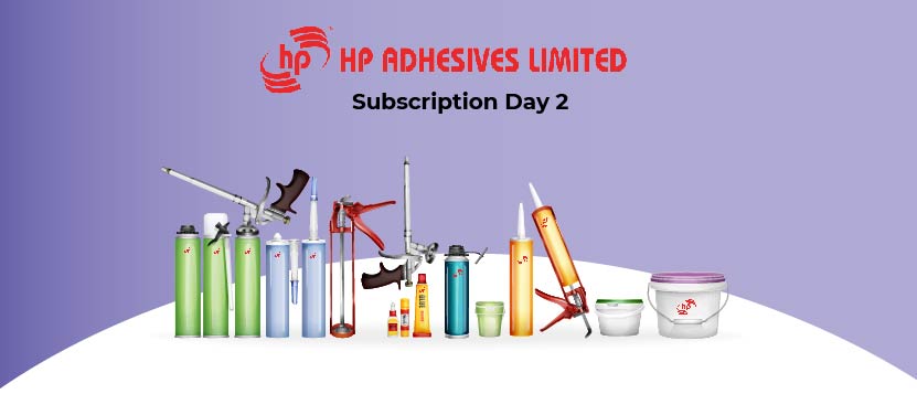 HP Adhesives IPO - Subscription Day 2