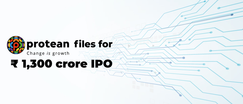 Protean e-Gov Tech Files for Rs.1,300 crore IPO