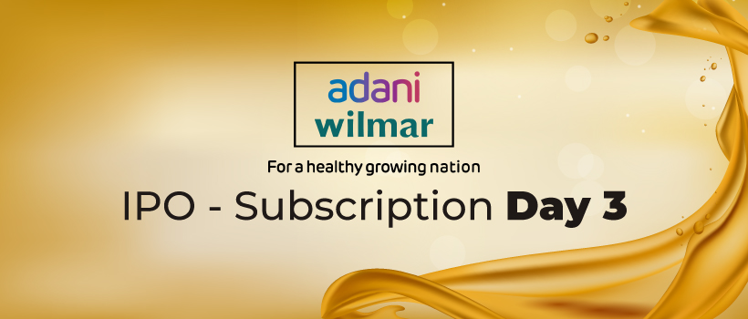 Adani Wilmar IPO - Subscription Day 3