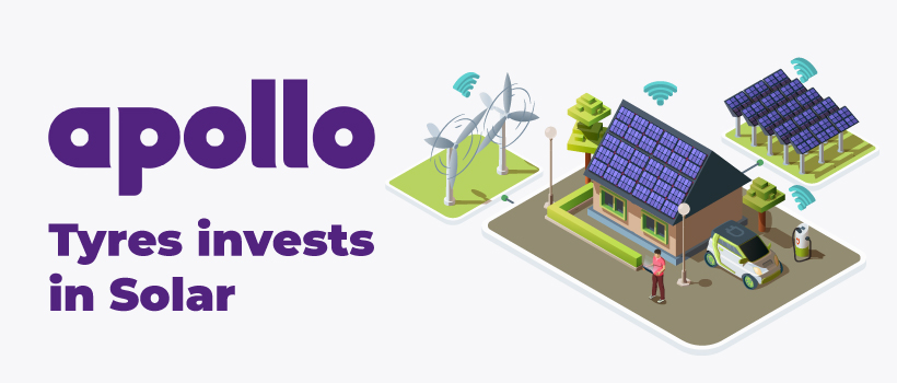 Apollo Tyres Picks up Stake in Solar Power Plant