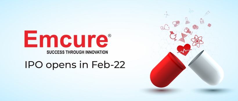 Emcure IPO to Hit Market in 1st Week of Feb 2022