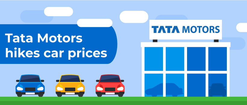 Tata Motors Hikes Prices of Cars Across the Board