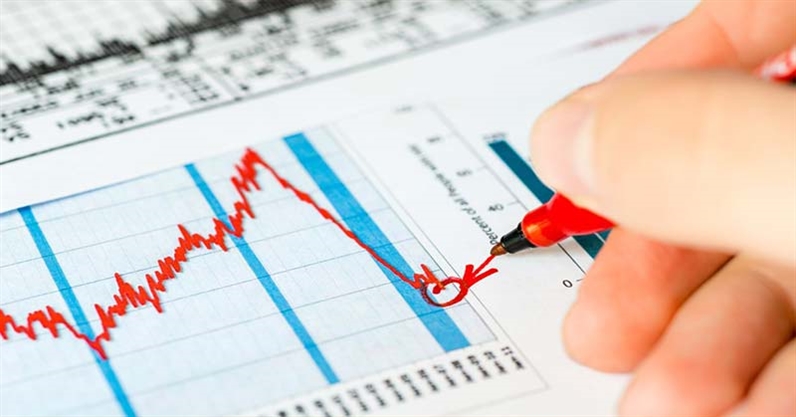 Closing Bell: Indices end lower in a choppy trading session