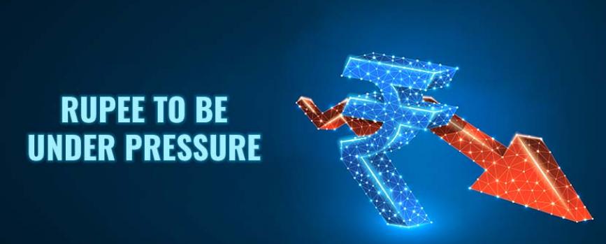 Higher commodity prices to keep the rupee under pressure