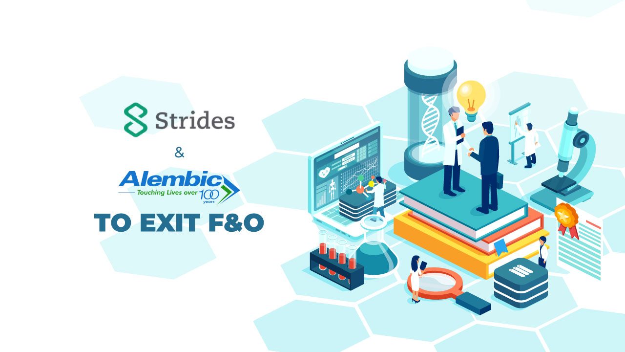 Strides and Alembic Pharma to be dropped from F&O