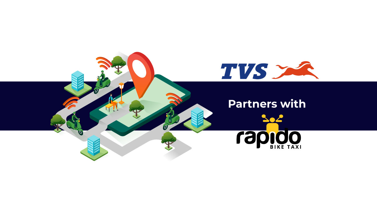 TVS Motors allies with Rapido