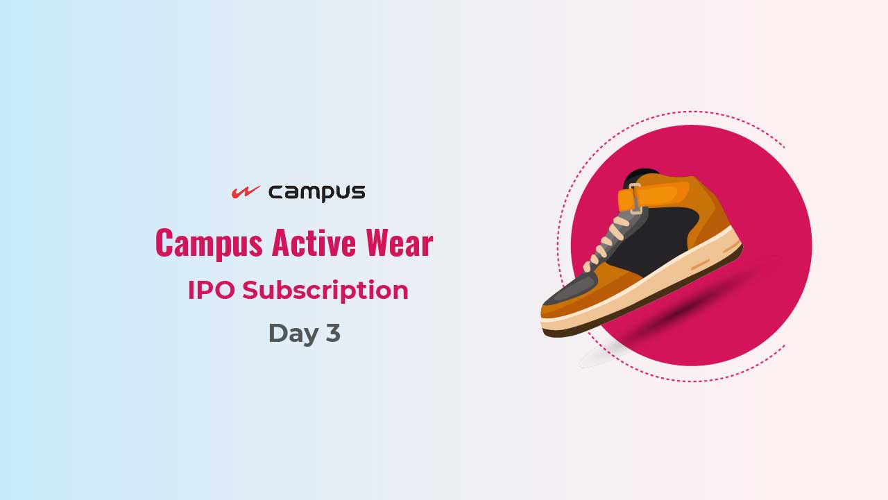 Campus Activewear IPO - Subscription Day 3