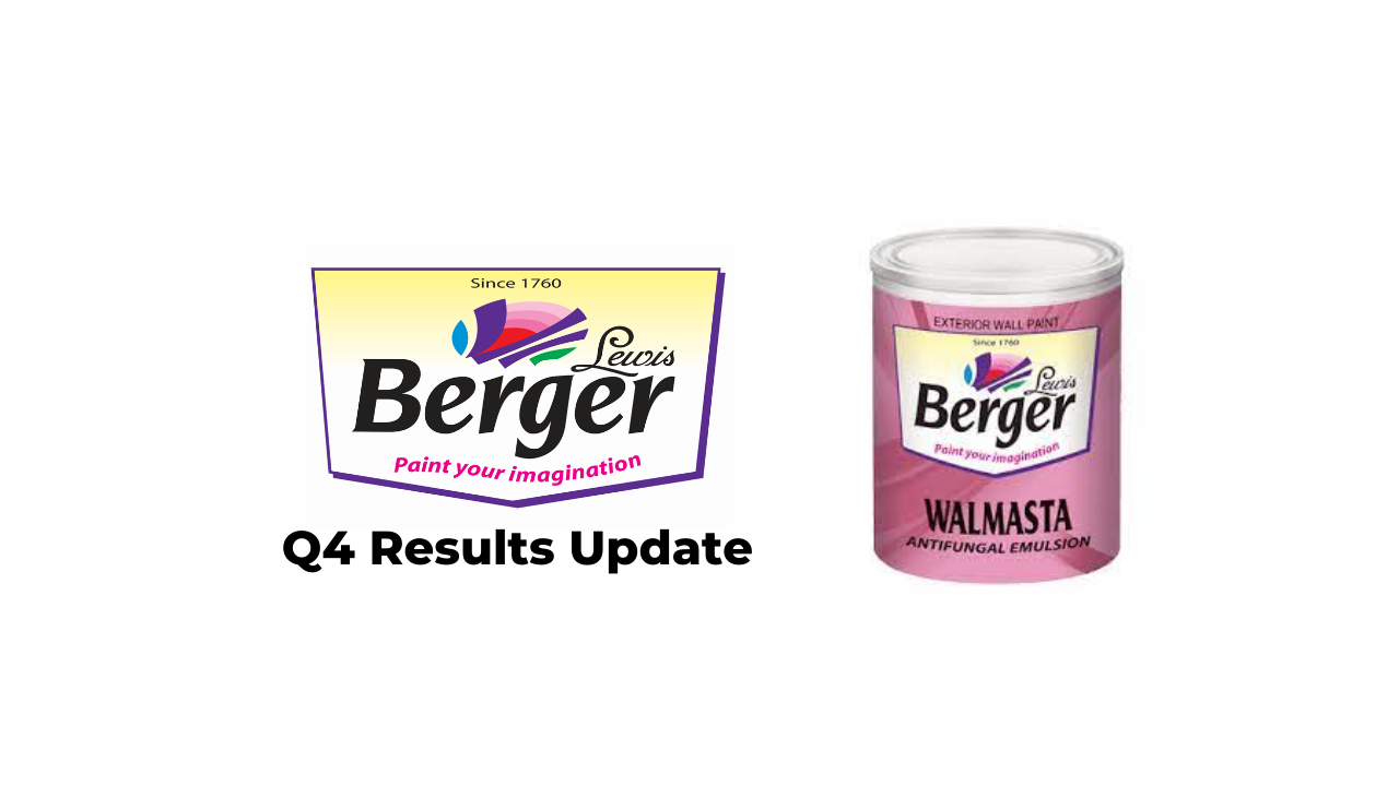 Berger Paints Q4 Results 2022