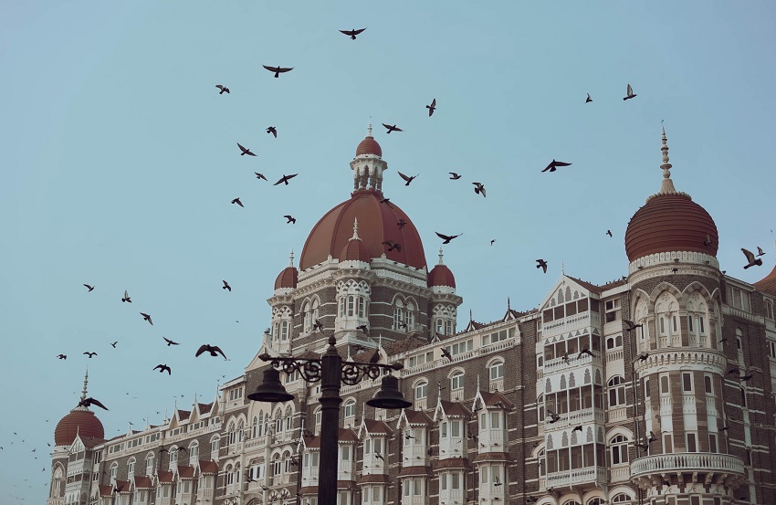 The iconic Taj hotel in Mumbai