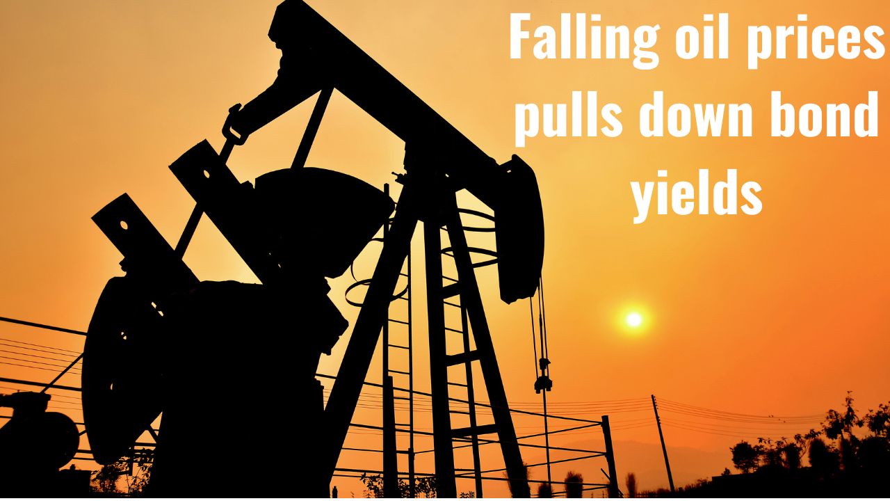 Falling oil prices pulls down bond yields