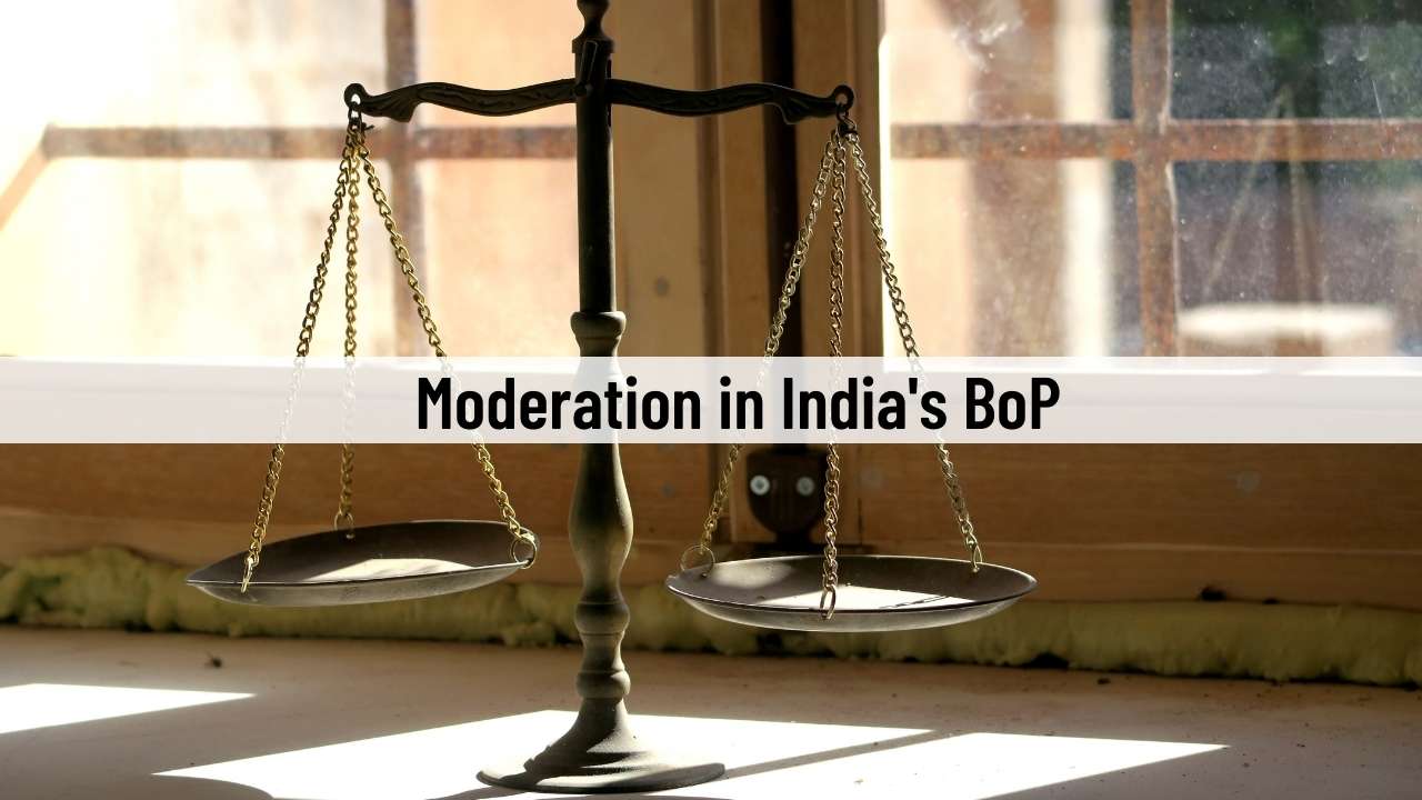 Moderation in India's BoP