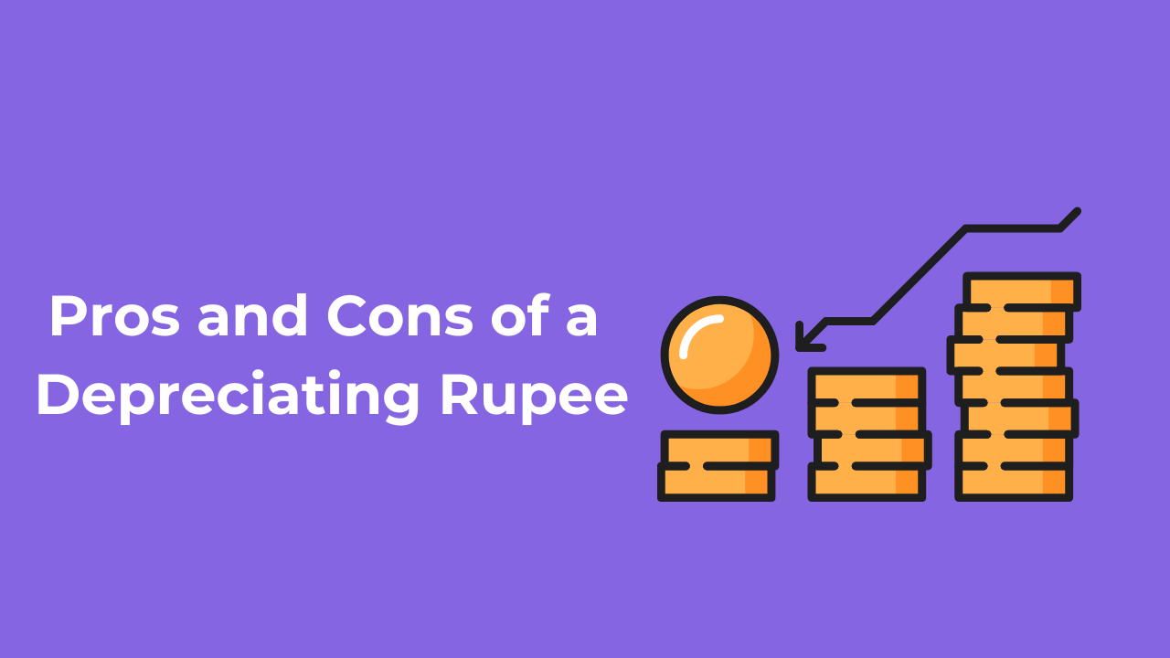 Pros and Cons of a falling rupee