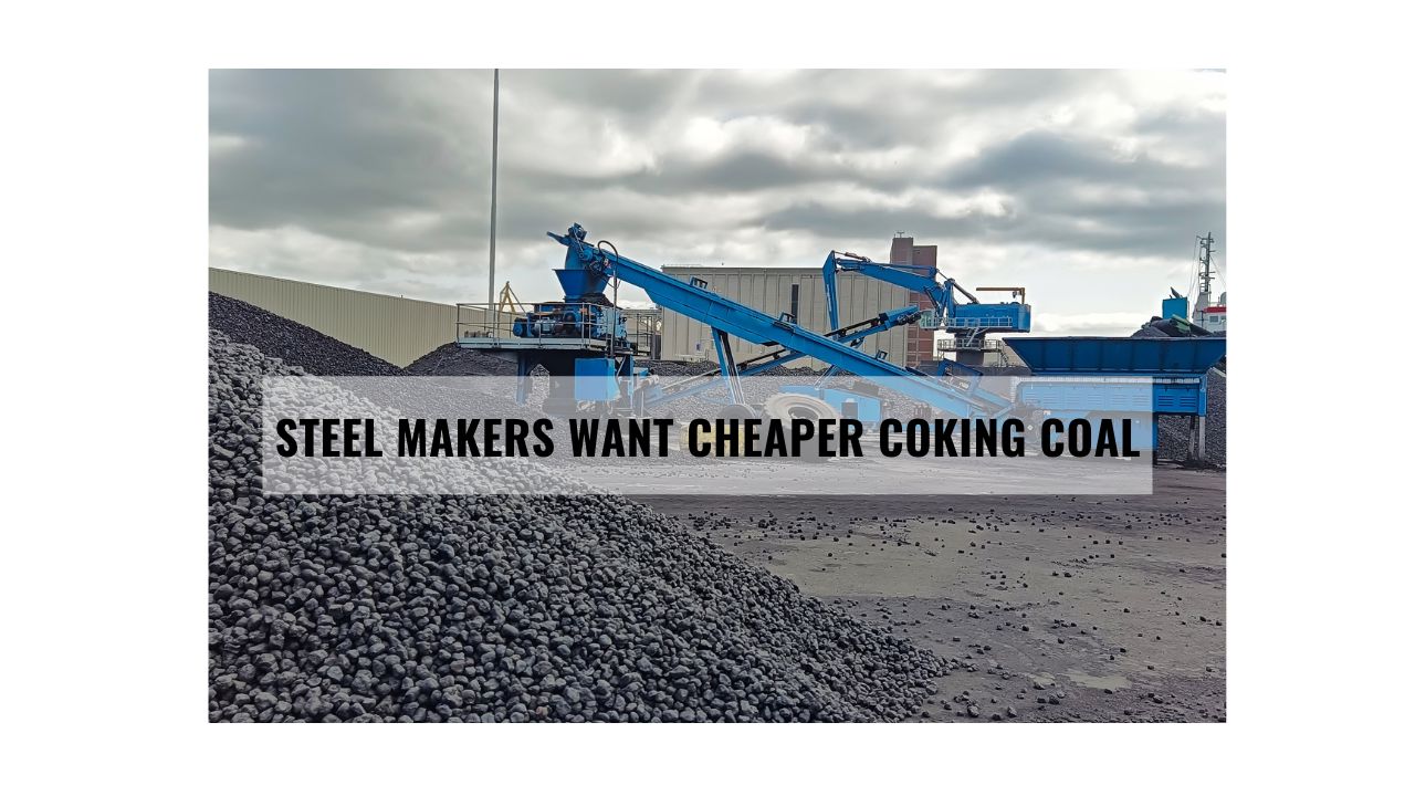 Steel makers want cheaper coking coal