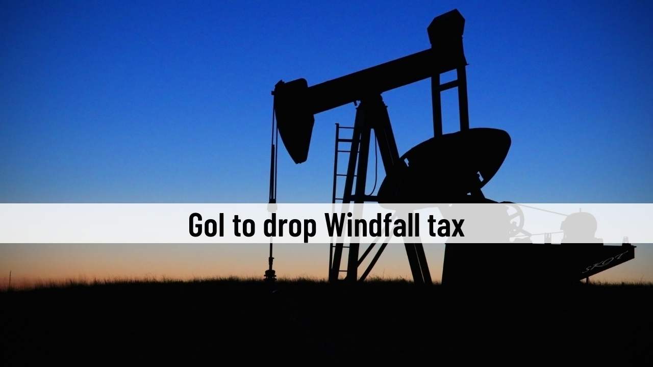 Government to drop Windfall tax