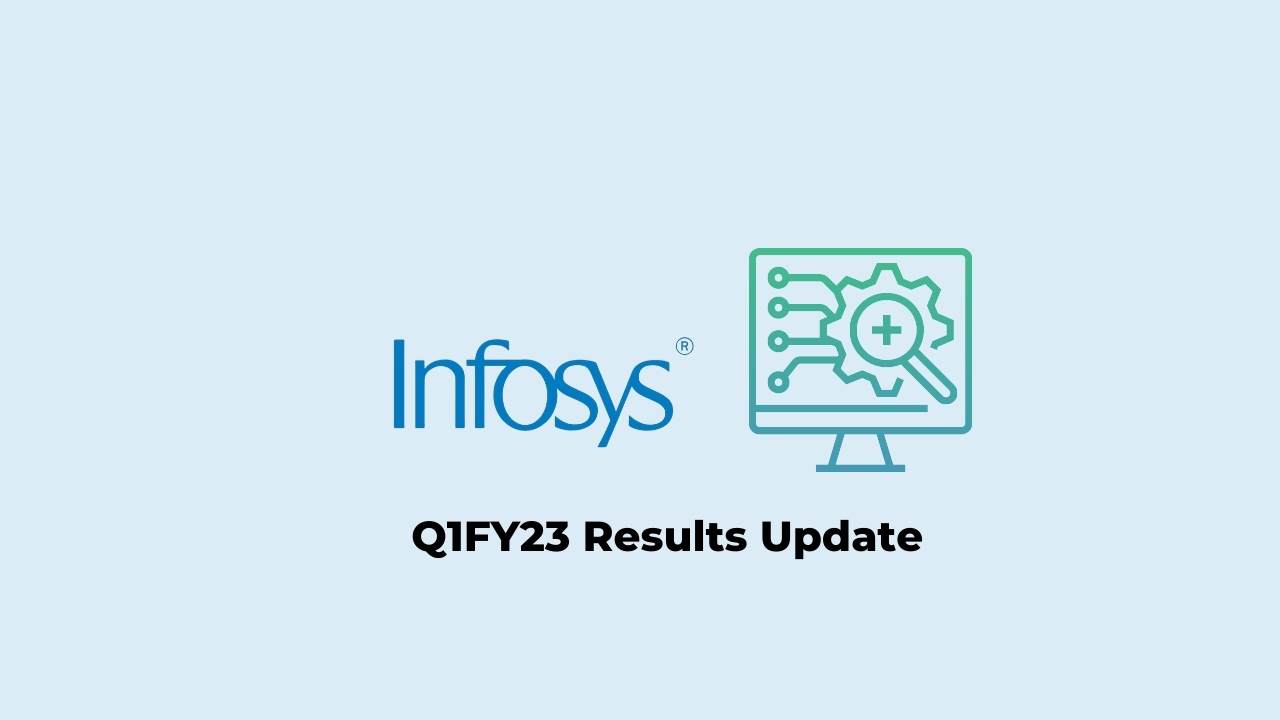  Infosys Ltd Q1 Results FY2023