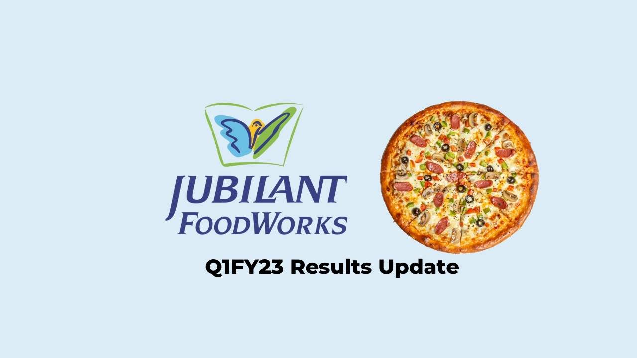 Jubilant Foodworks Ltd Q1 Results FY2023, PAT at Rs. 1010 million 
