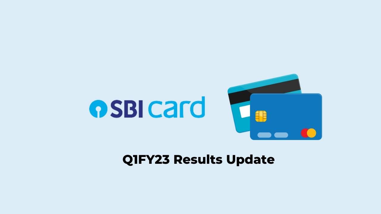 SBI Cards Q1 Results FY2023