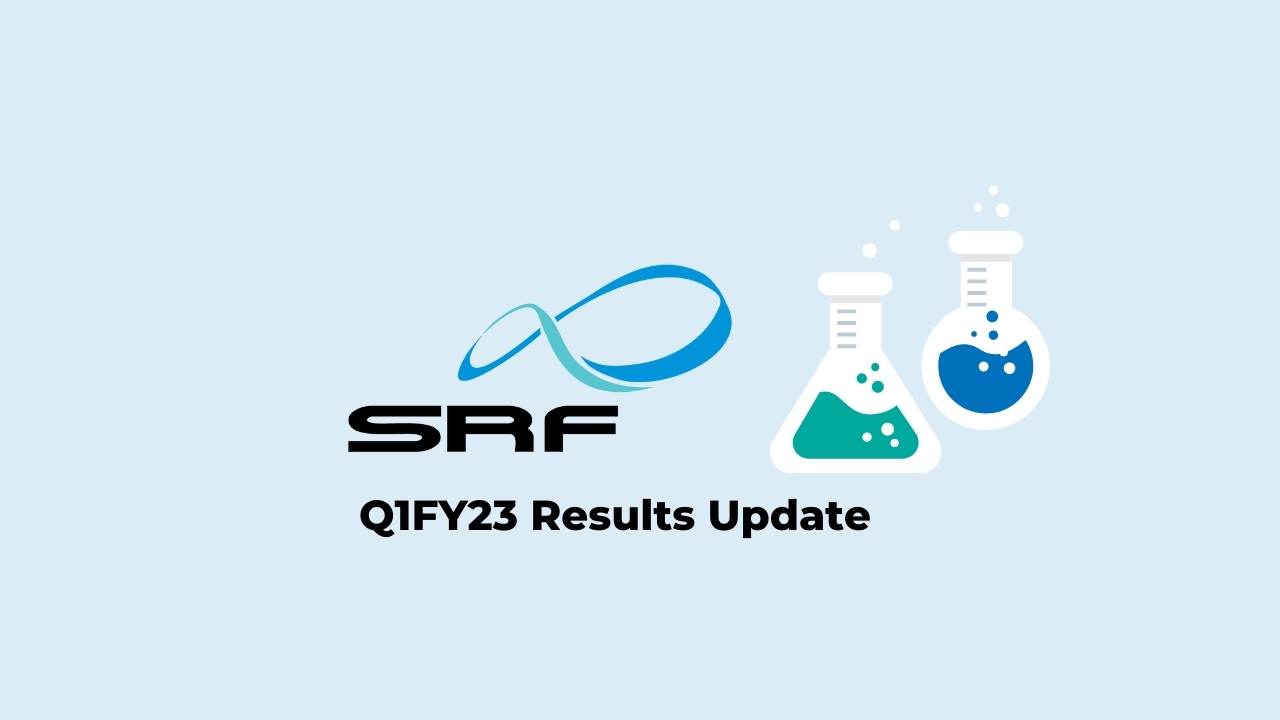 SRF Ltd Q1 Results FY2023, PAT at Rs. 395 crores
