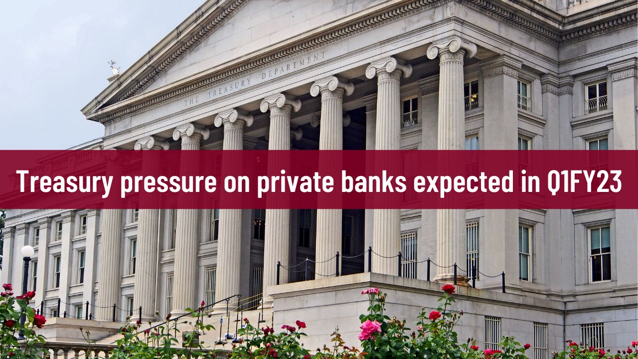 Private sector banks feel the treasury pressure in Q1FY23