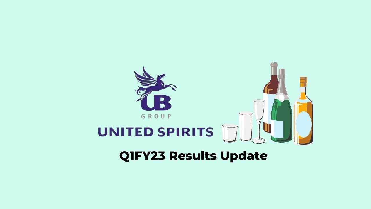 United Spirits Q1 Results FY2023, PAT at Rs. 210 crores