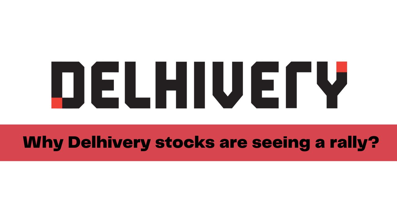 What is the story behind the stock price rally in Delhivery