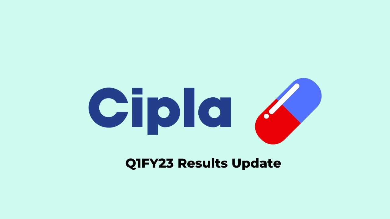 Cipla Q1 Results FY2023, PAT at Rs. 686 crores