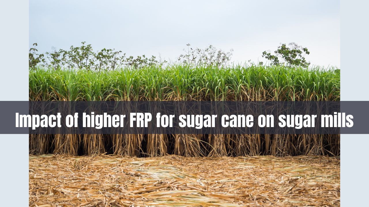 Impact of higher FRP for sugar cane on sugar mills