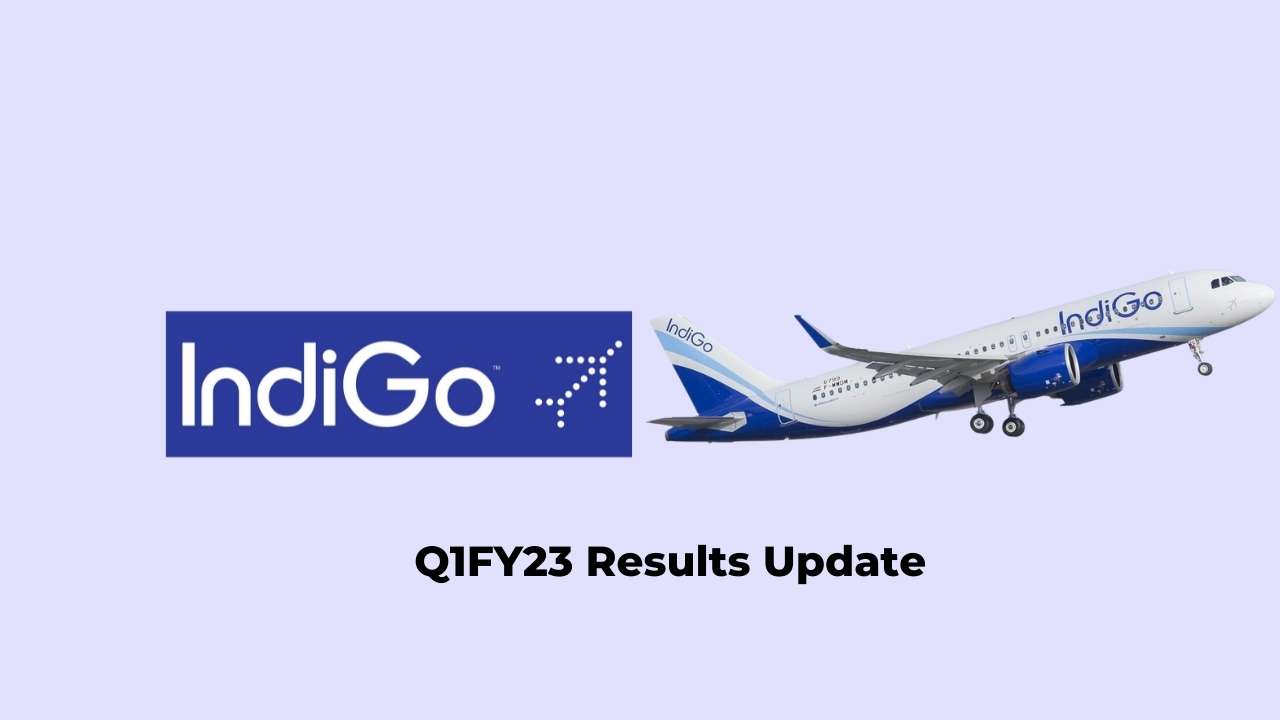 InterGlobe (IndiGo) Aviation Q1 Results FY2023, Net loss at Rs. 10,643 million