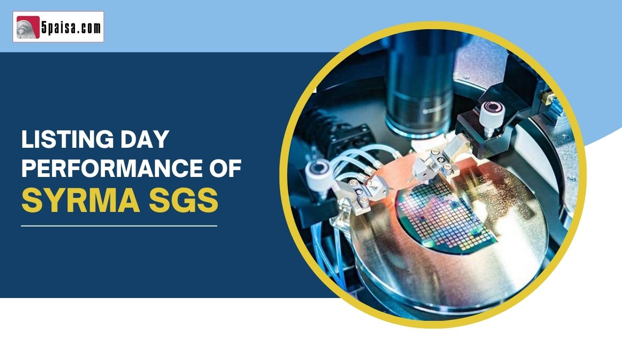 Listing day performance of Syrma SGS