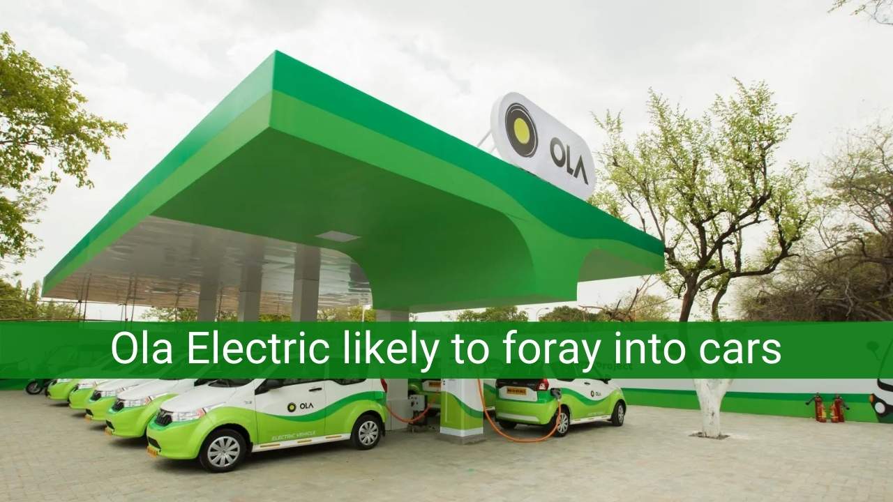 Ola Electric plans to make a big foray into electric cars