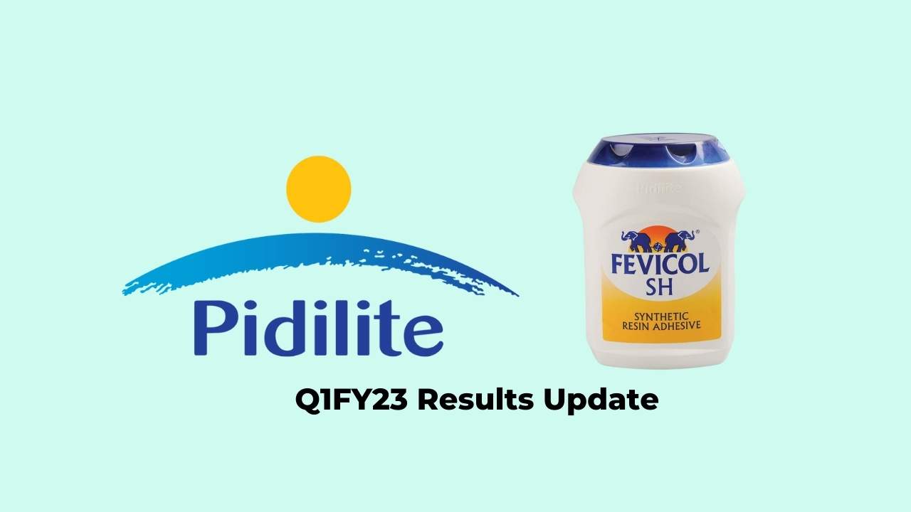 Pidilite Industries Q1 Results FY2023, PAT at Rs. 357.52 crores