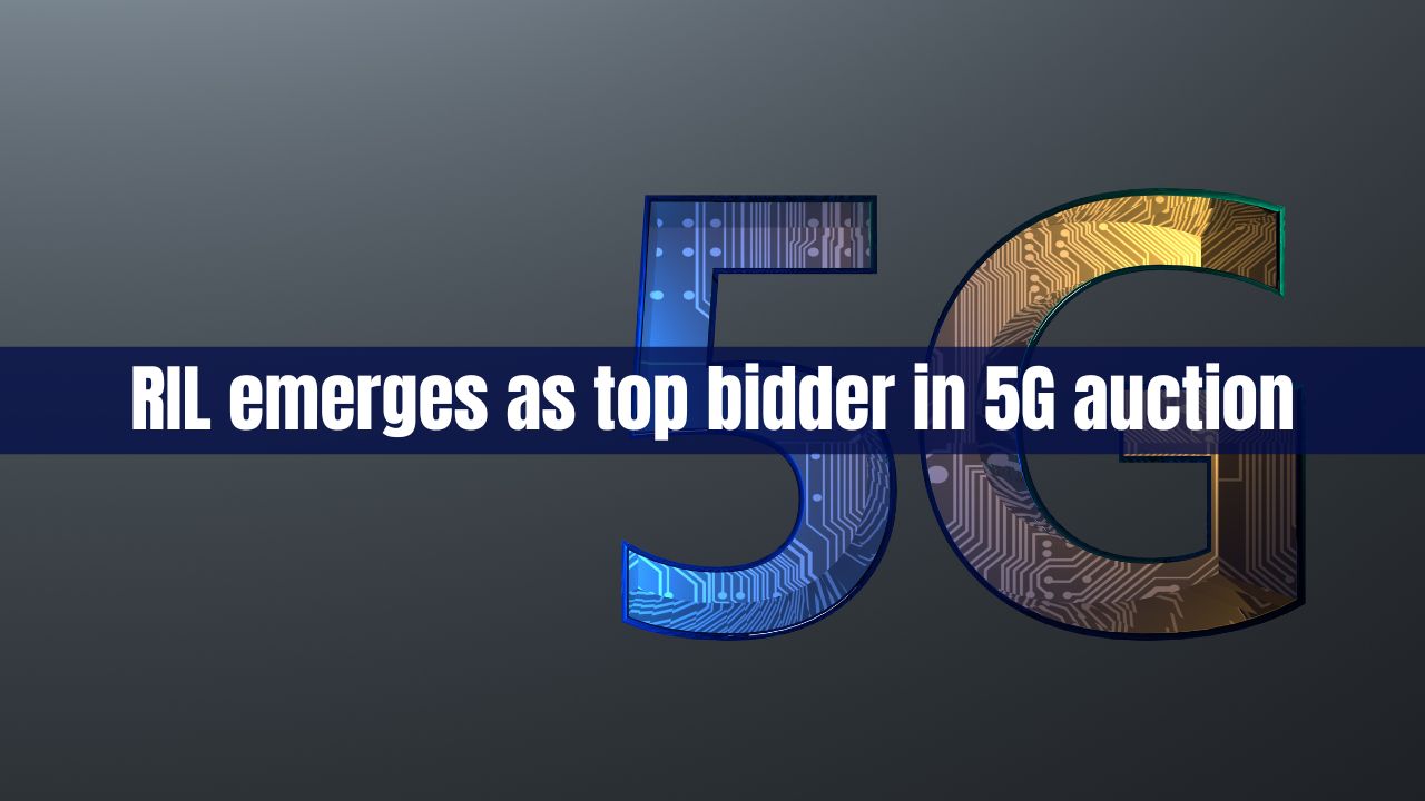 RIL emerges as top bidder in 5G auction