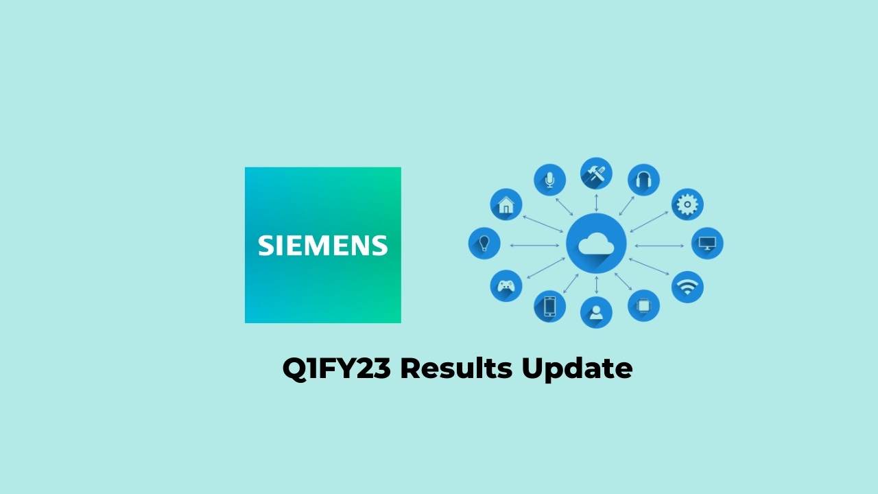 Siemens Q1 Results FY2023, Net profit at Rs. 300.7 crores